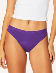 Teens Period Bikini Brief 2 Pack - Black & Sour Grape